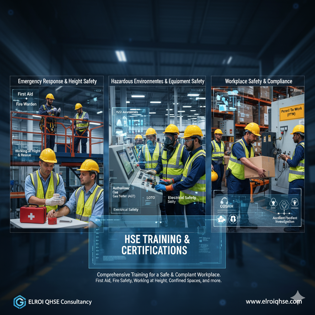 HSE TRAINING & CERTIFICATIONS